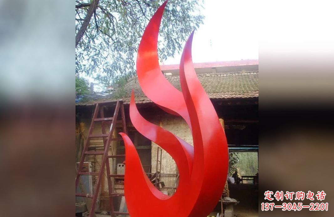 大同凤凰展翅飞翔的不锈钢雕塑