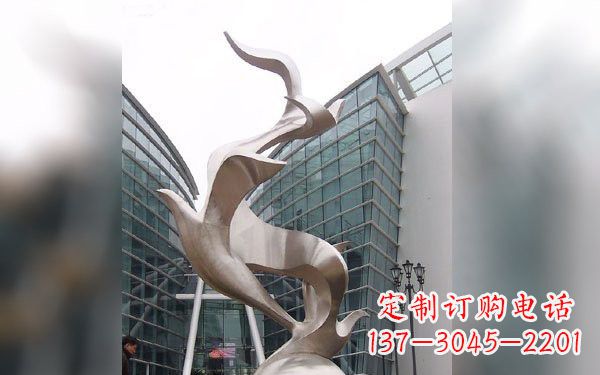 大同不锈钢鸽子雕塑
