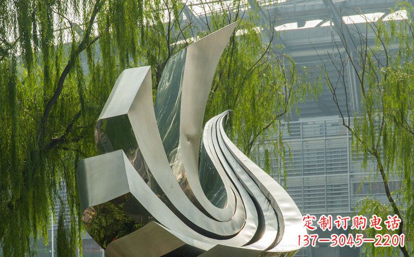 大同不锈钢鸽子景观雕塑