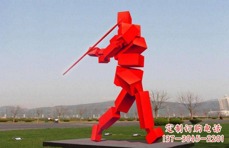大同不锈钢标枪雕塑