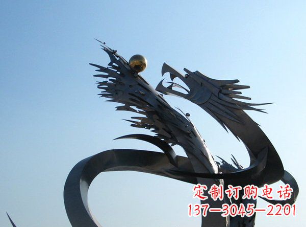 大同不锈钢动物雕塑——精美绝伦