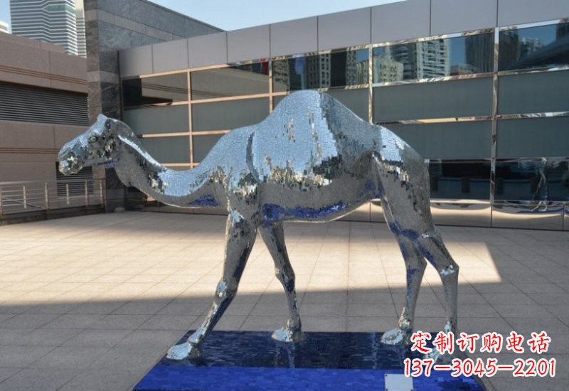 大同不锈钢骆驼雕塑
