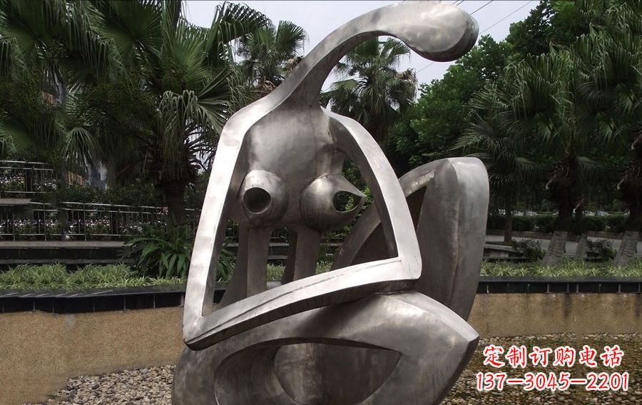 大同青春靓丽不锈钢美女人物雕塑