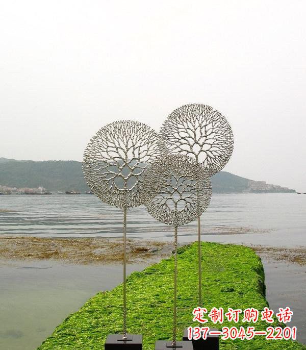 大同不锈钢蒲公英雕塑抽象美的象征