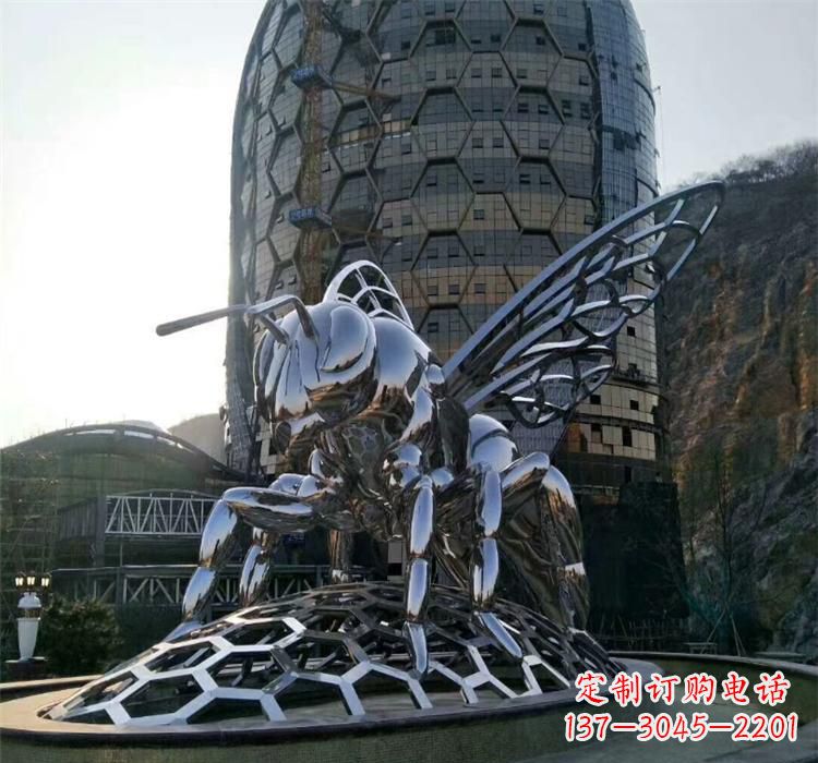 大同不锈钢大型广场蚂蚁雕塑
