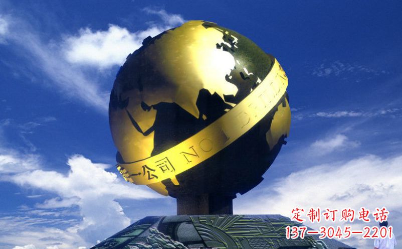大同不锈钢地球雕塑传承持久的环保理念