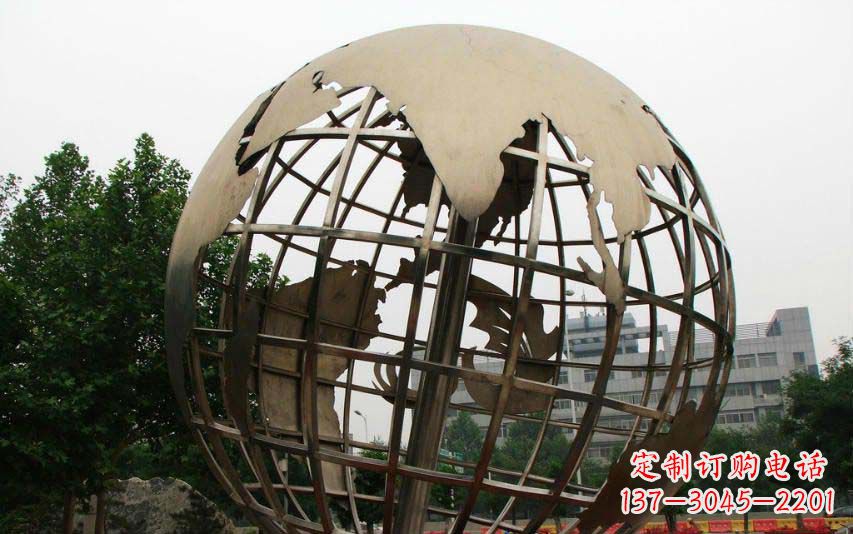 大同不锈钢地球雕塑精彩的艺术景观