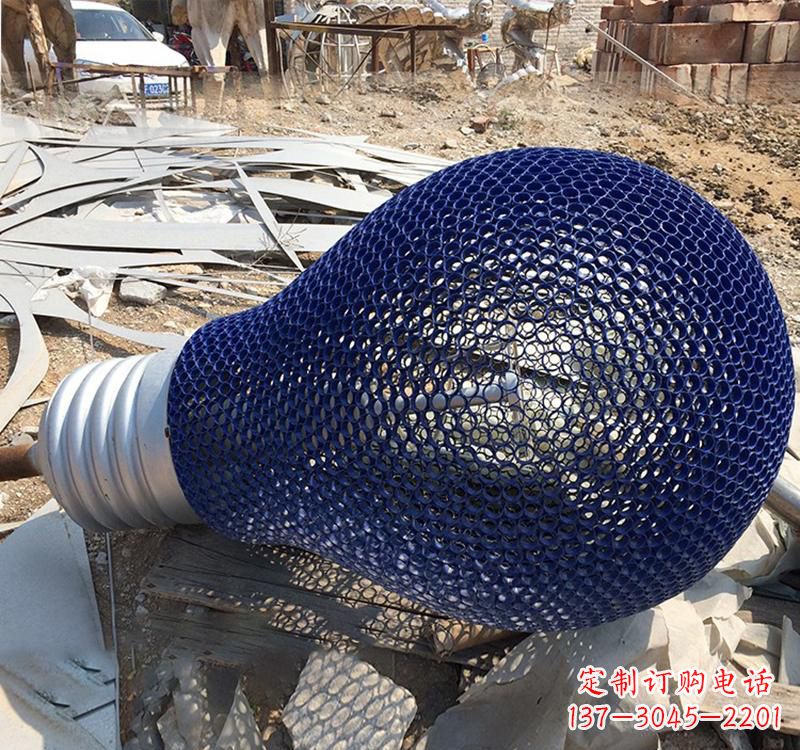 大同不锈钢灯泡雕塑22