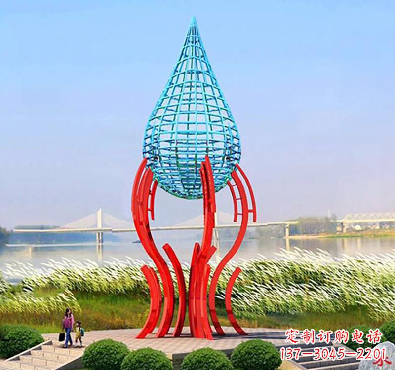 大同不锈钢灯泡雕塑灯光点亮美好生活