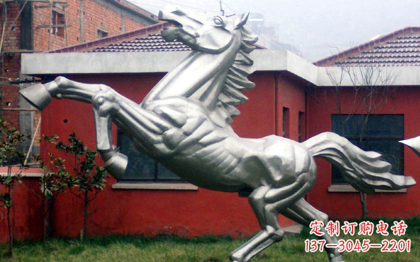 大同不锈钢奔马雕塑令人叹为观止的艺术杰作