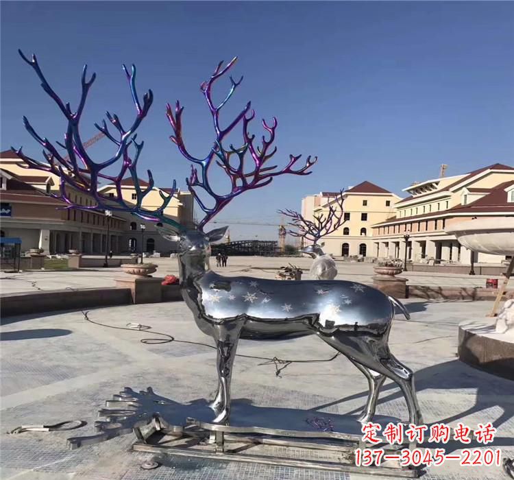 大同不锈钢动物雕塑精美绝伦
