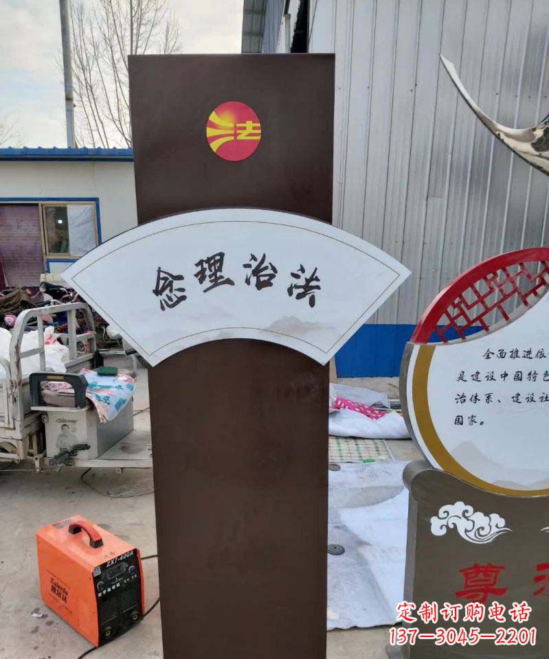 大同不锈钢标牌雕塑美丽耐用的艺术品