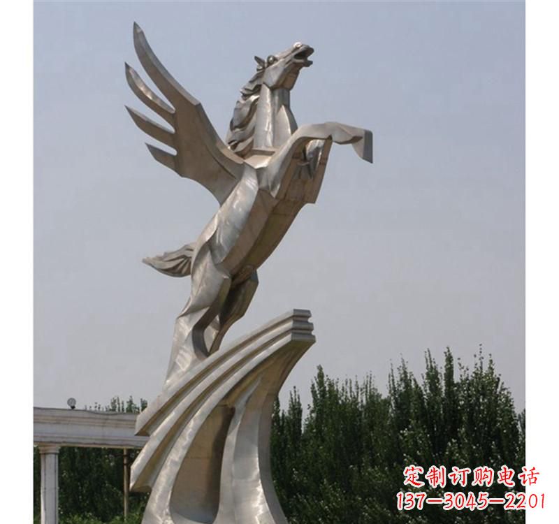 大同不锈钢飞马雕塑