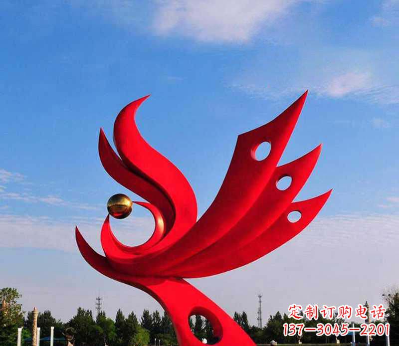 大同不锈钢凤凰灵动传神