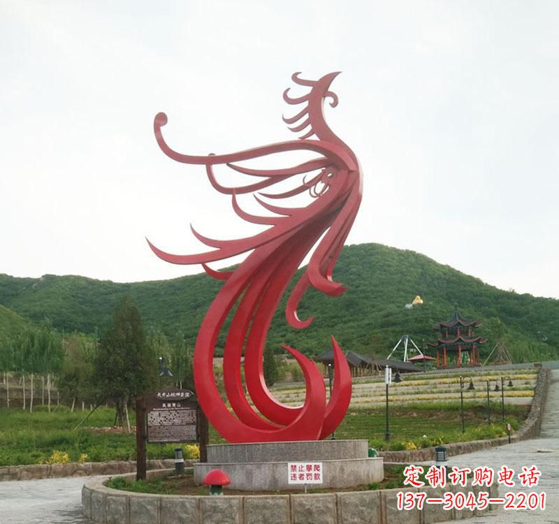 大同不锈钢凤凰展现古老文明的传承