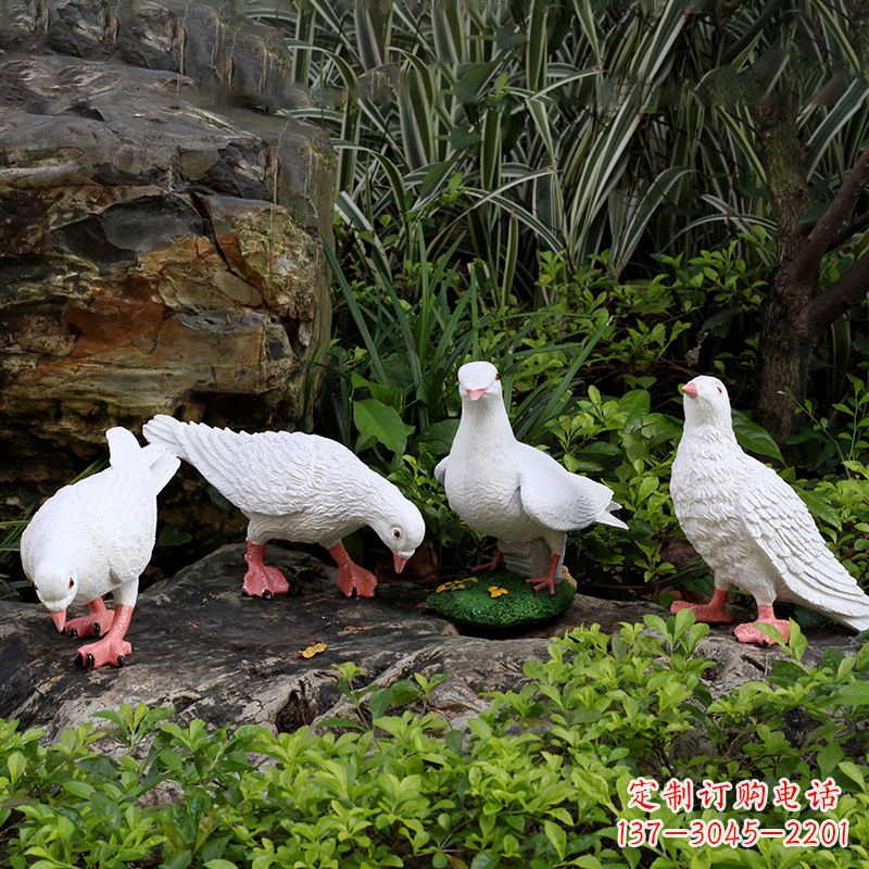 大同不锈钢鸽子立体雕塑