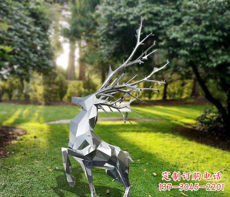 大同不锈钢公园动物鹿