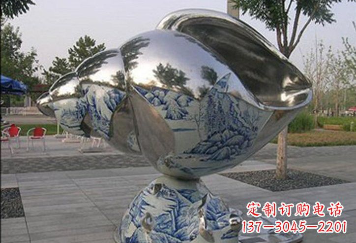 大同不锈钢海螺雕塑艺术的精美结晶