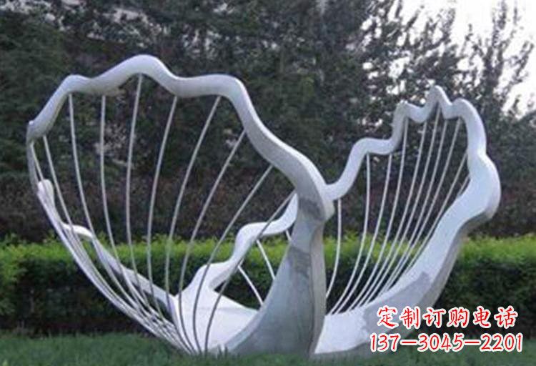 大同不锈钢公园镂空贝壳雕塑