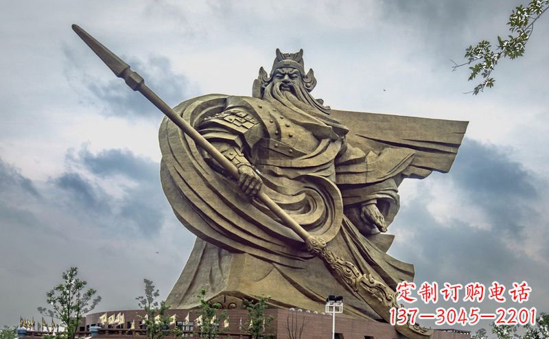 大同不锈钢关公广场雕塑传承中华文化