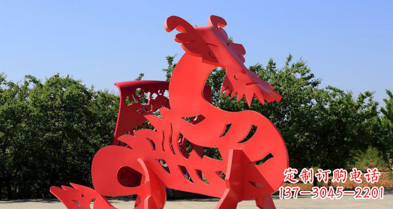 大同不锈钢貔貅雕塑为广场增添美感