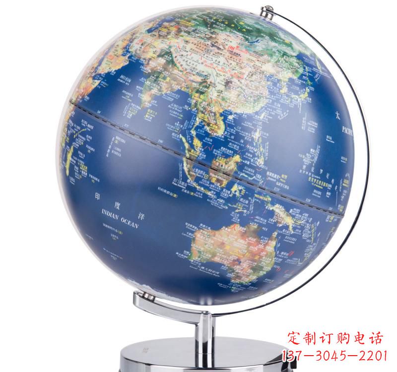 大同不锈钢地球仪雕塑精美的艺术品