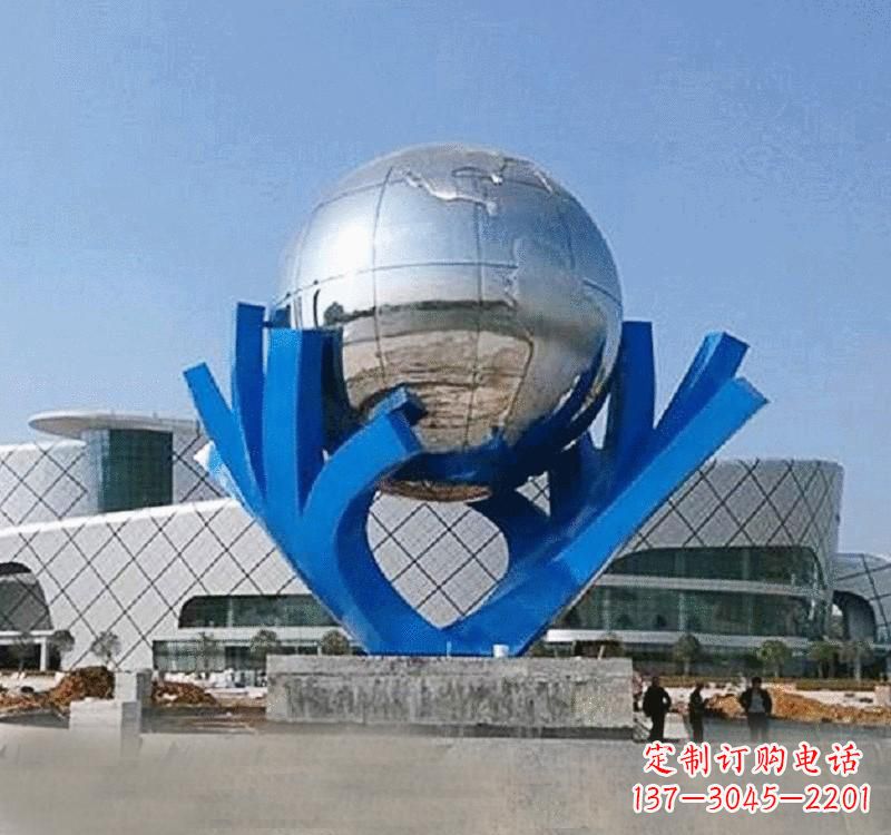 大同不锈钢地球雕塑缔造绿色家园