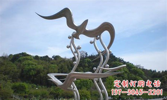 大同海鸥雕塑传递自然之美