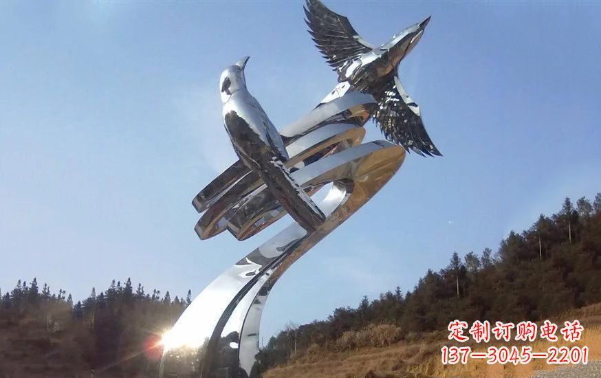 大同不锈钢动物雕塑——美化城市环境