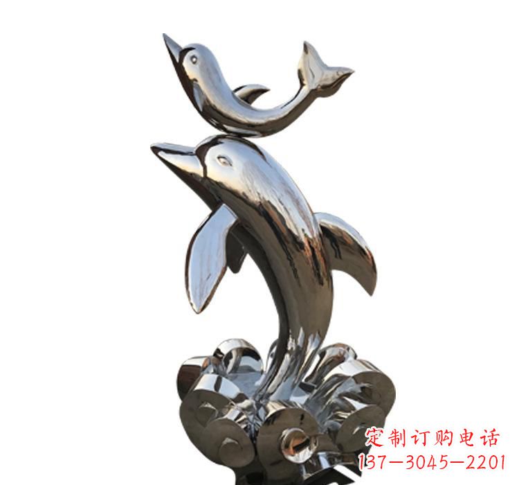 大同海豚雕塑艺术与自然的完美结合