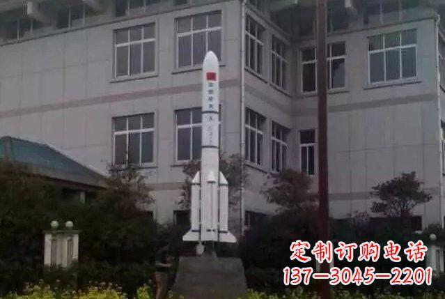 大同不锈钢火箭雕塑给城市带来无限美