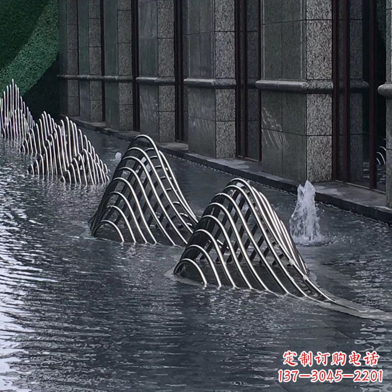 大同不锈钢假山雕塑精美外形,百变造型