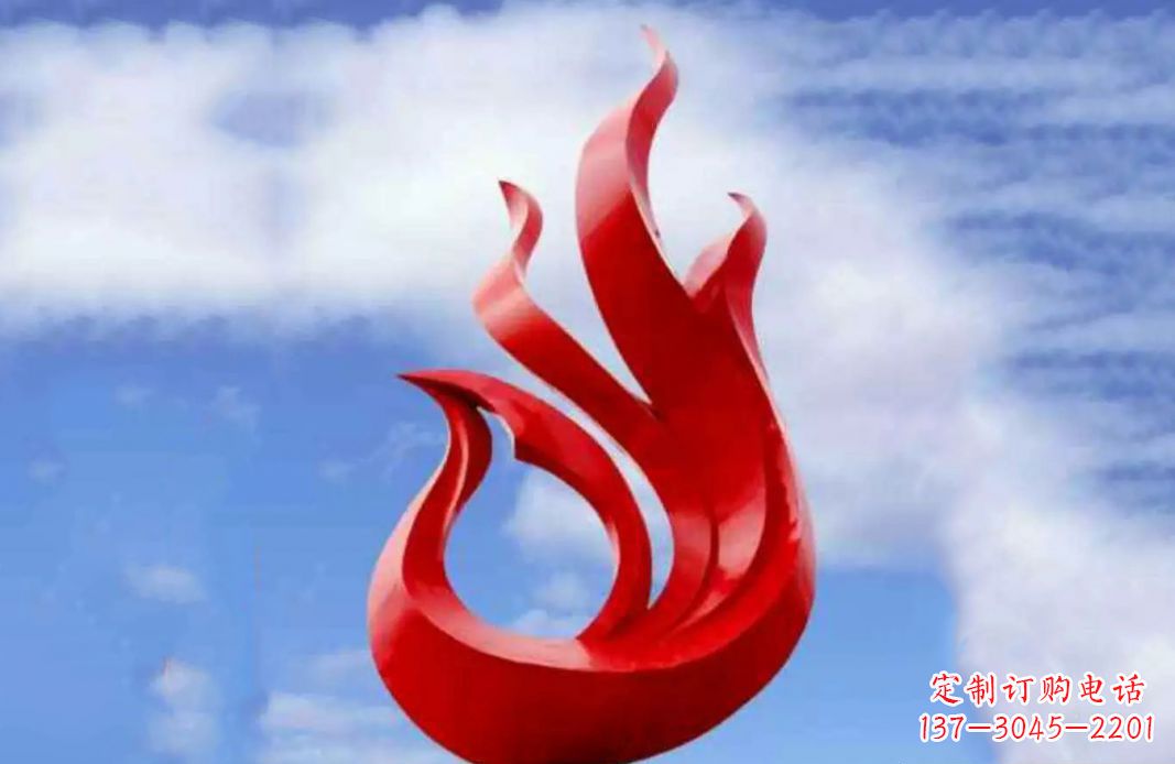大同凤凰雕塑不锈钢金之美