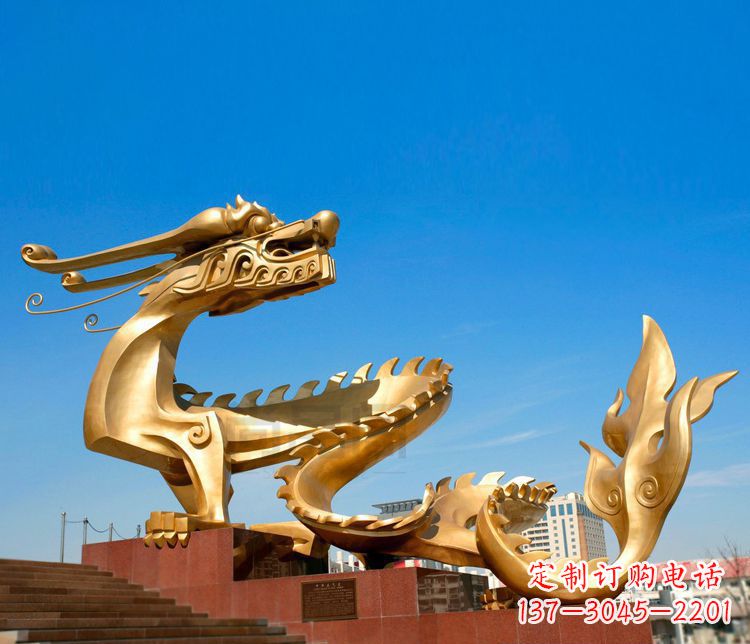 大同不锈钢金龙——雕塑之美