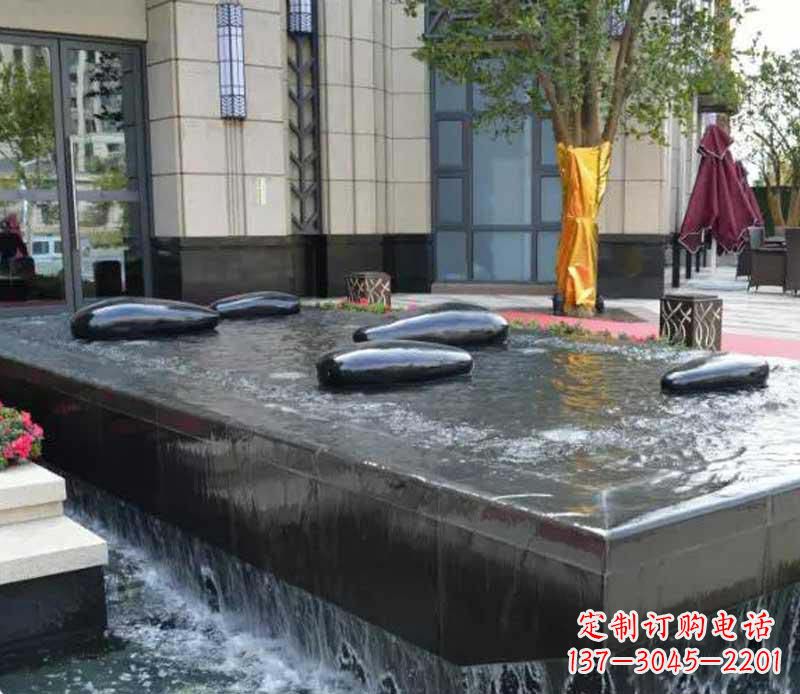 大同不锈钢景观异形水滴雕塑