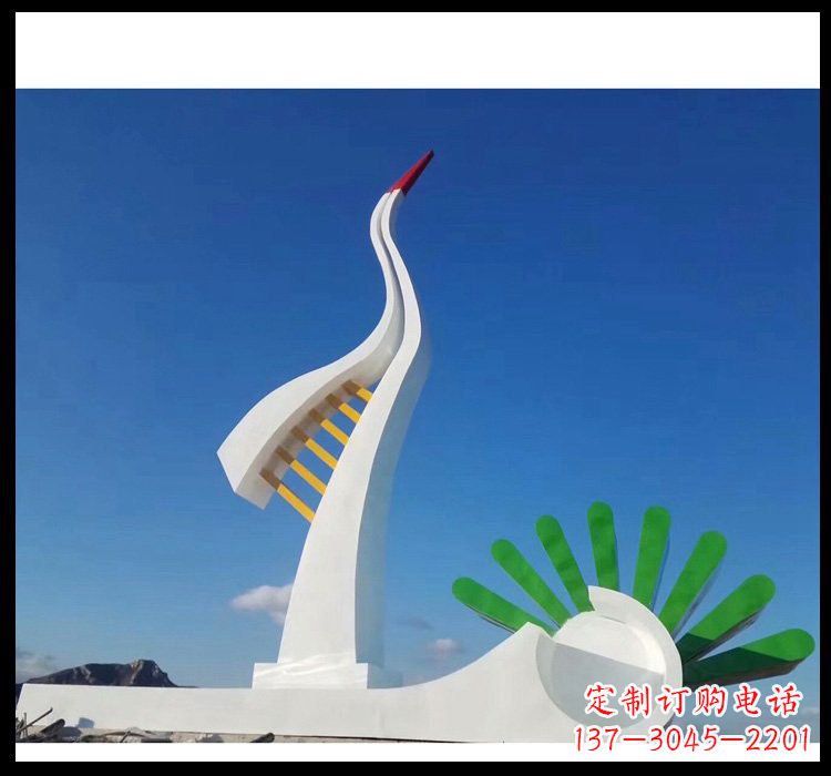 大同不锈钢松树雕塑,美轮美奂