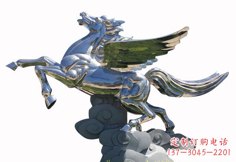 大同不锈钢马雕塑把美丽的艺术带入家庭