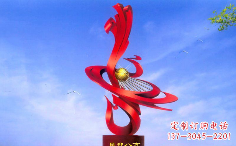大同不锈钢孔雀雕塑——迎接八方美好