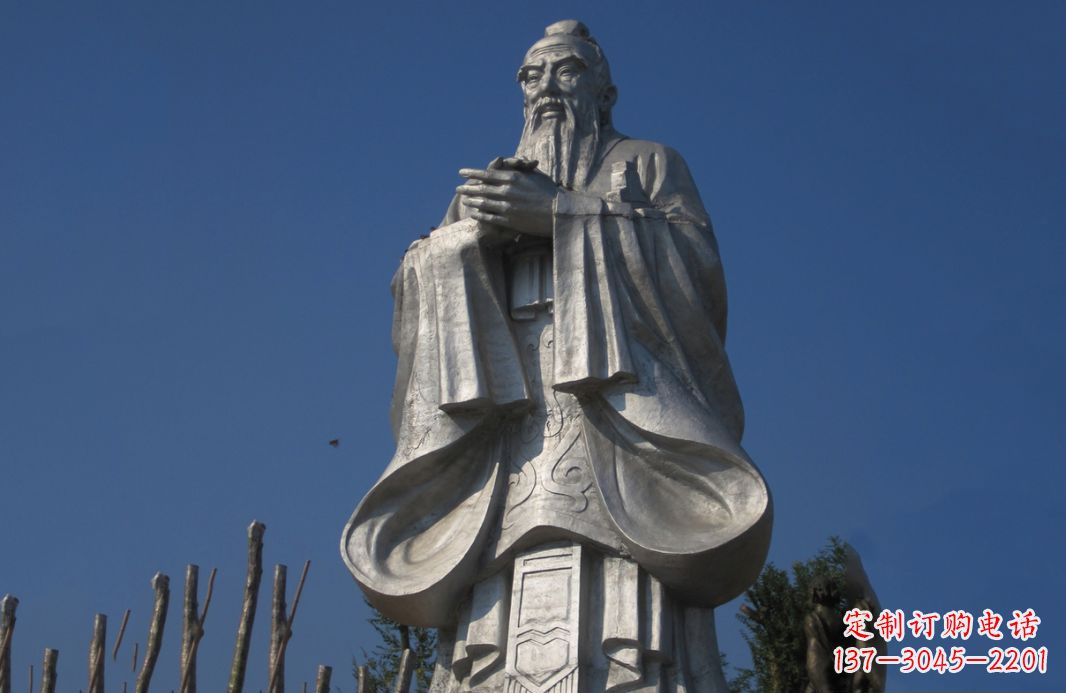 大同不锈钢孔子人物雕塑——传承中华文化的精神象征