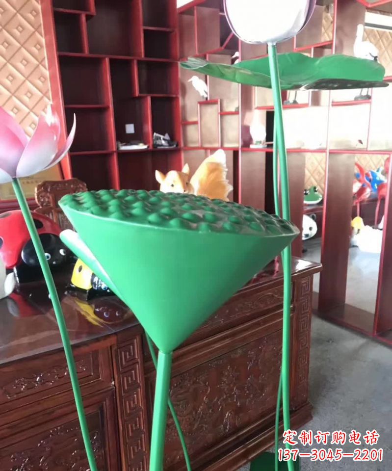 大同不锈钢莲藕景观雕塑