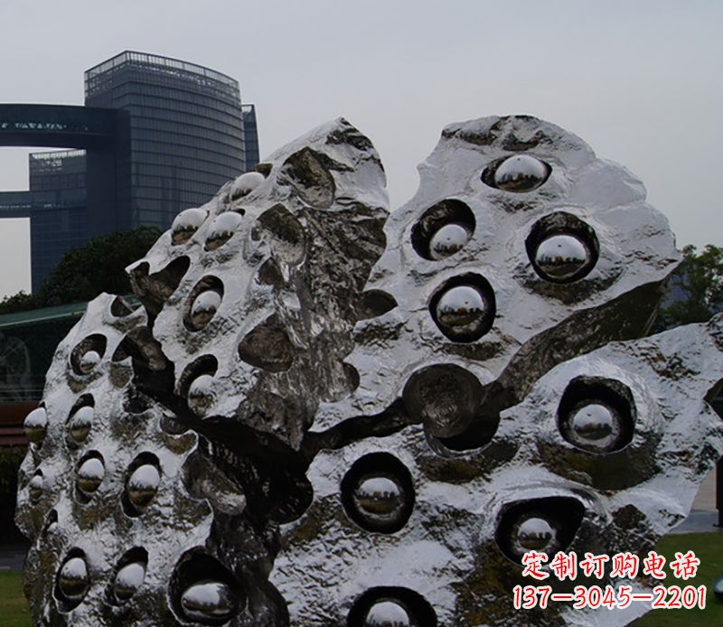 大同不锈钢莲蓬雕塑