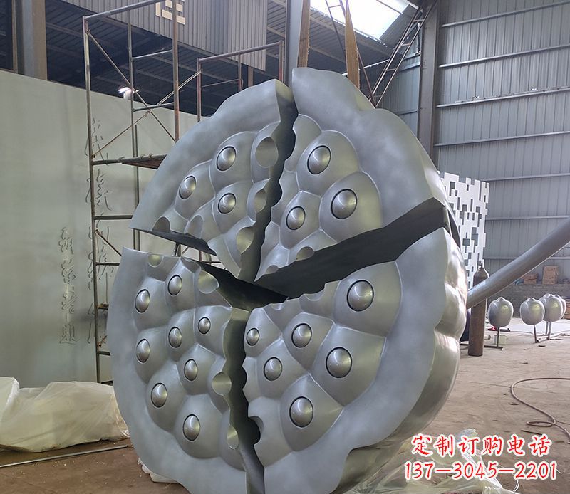 大同不锈钢莲蓬景观雕塑