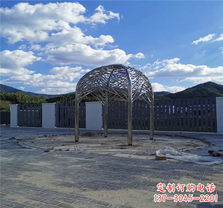 大同不锈钢凉亭雕塑