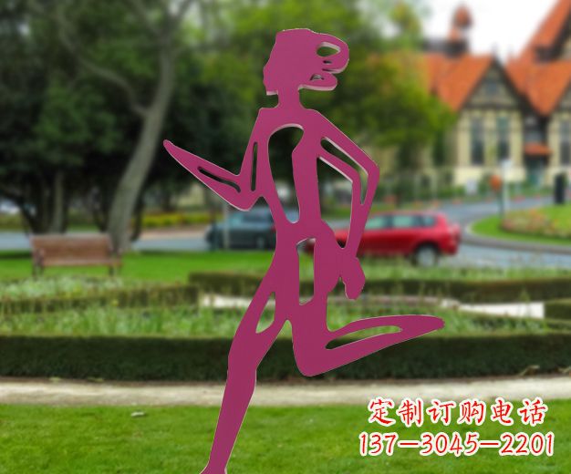 大同精美不锈钢女人雕塑
