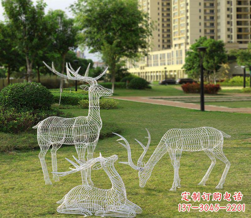 大同精美梅花鹿雕塑,传承祖先文化瑰宝