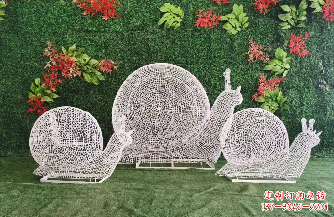 大同不锈钢镂空蜗牛雕塑艺术技艺的精致之美