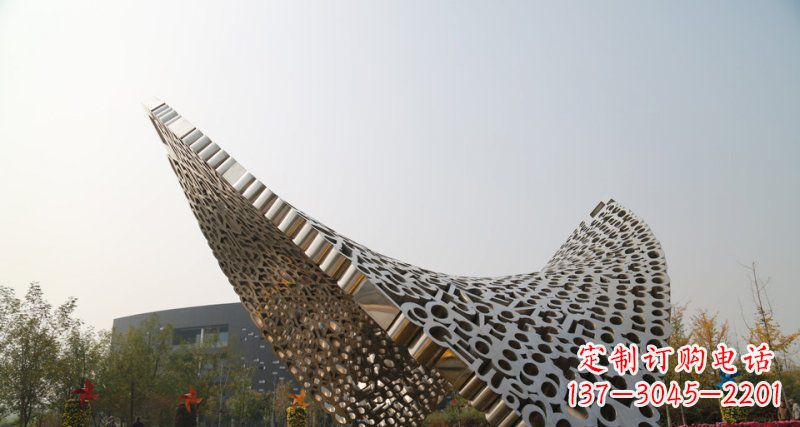 大同不锈钢字母雕塑——点缀美丽的空间