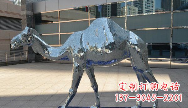 大同不锈钢骆驼雕塑一种充满浪漫情怀的艺术品