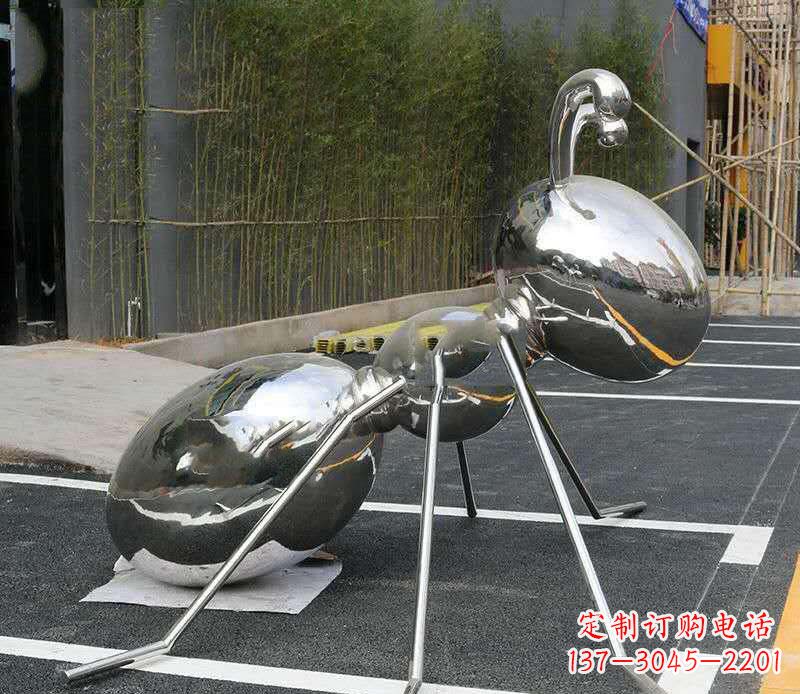 大同不锈钢蚂蚁雕塑——艺术的融合