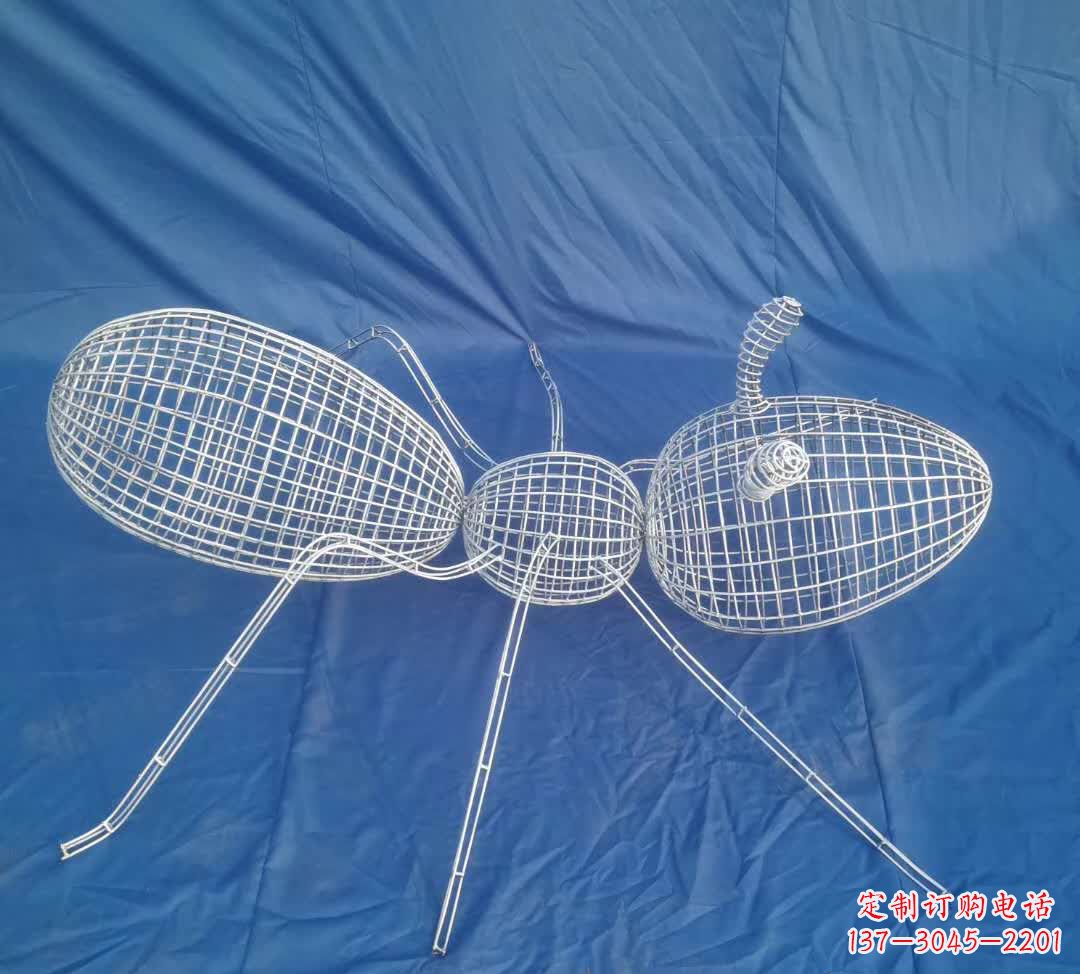 大同不锈钢蚂蚁镂空雕塑1